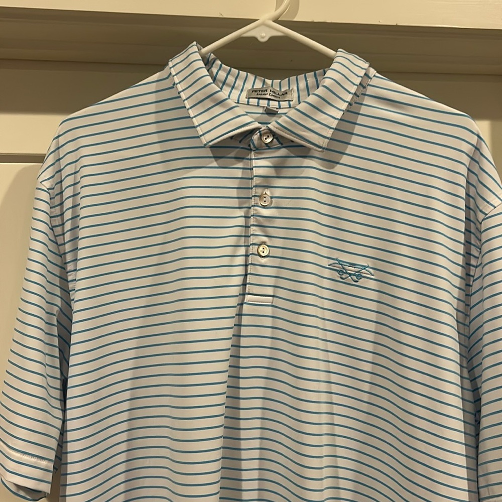 XL Peter Millar Golf Shirt. Creek Club at Reynolds. Perfect Condition.